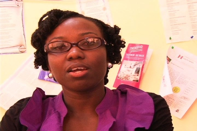 Counsellor at the Nevis Mental Health Unit Ms. Stevee Jones